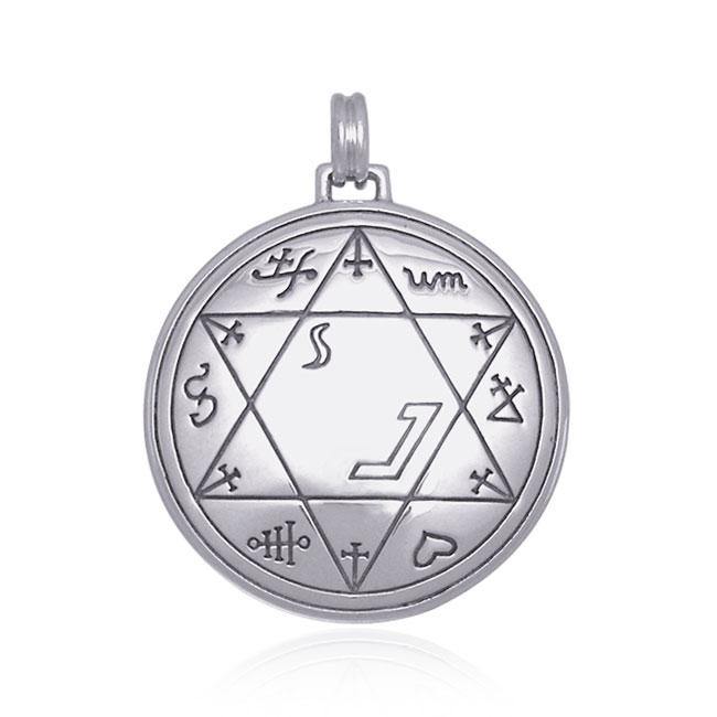 Successful Business Solomon Seal Silver Pendant TPD2860 - Jewelry