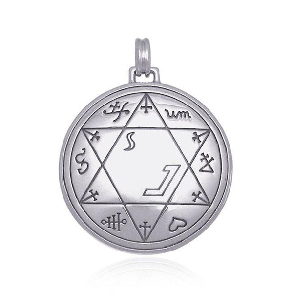 Silver Seal of Solomon Pendant - Norse Spirit