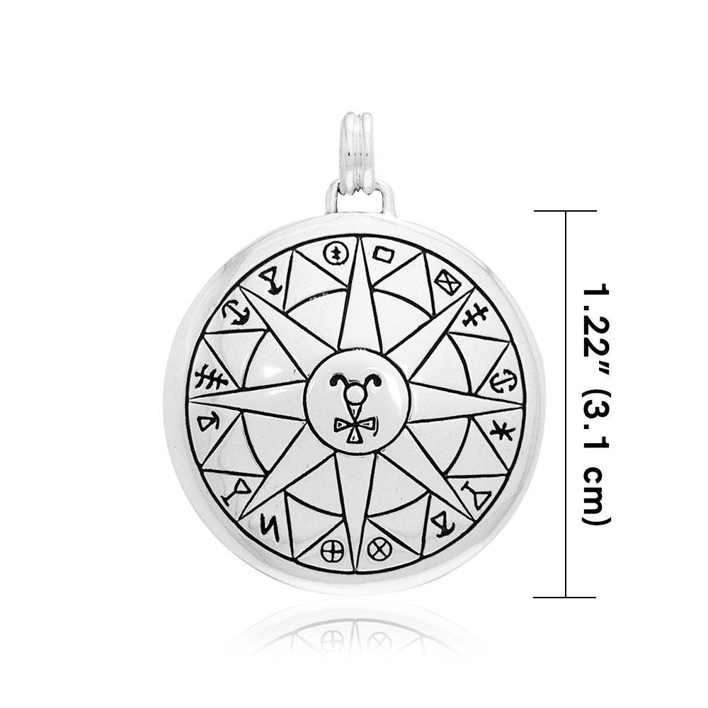 Safe Travels Solomon Seal Pendant TPD2861 - Jewelry