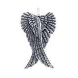 Angel Wings Silver Pendant TPD2933 - Jewelry