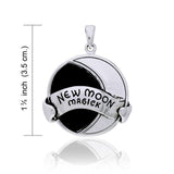 New Moon Magick Silver Pendant TPD2941 - Jewelry