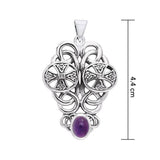 Celtic Knotwork Cross Pendant TPD3009 - Jewelry