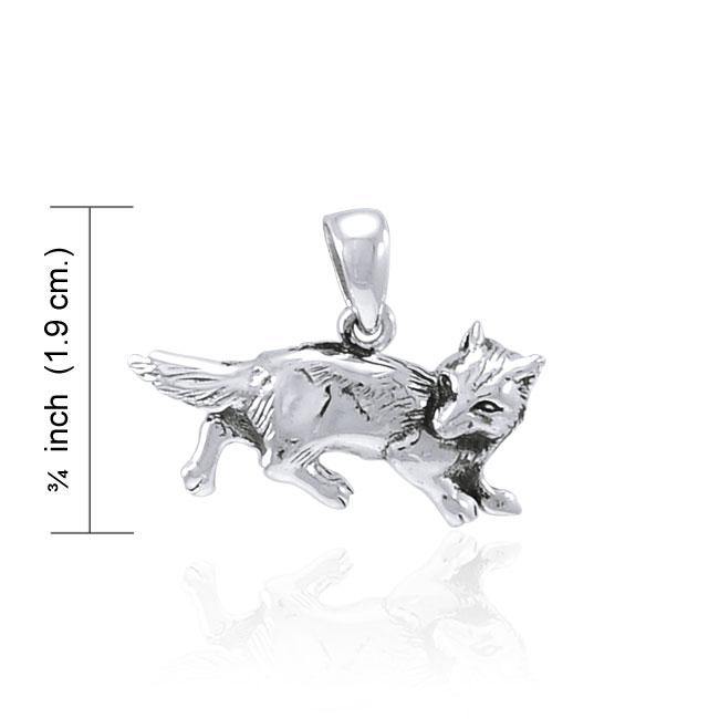 Fox Sterling Silver Pendant TPD3093 - Jewelry