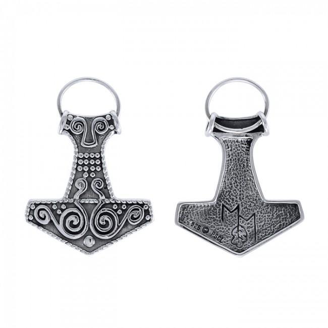 Thors Hammer Jewelry Sterling Silver TPD3182 - Jewelry