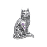 Celtic Cat Pendant TPD331