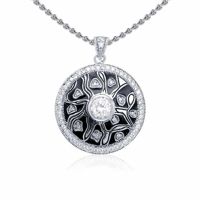 Safari-inspired Silver Pendant TPD3412 - Jewelry