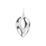 Bold Filigree Sterling Silver Pendant TPD3516