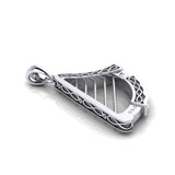 Celtic Knotwork Harp Pendant TPD3540 - Jewelry
