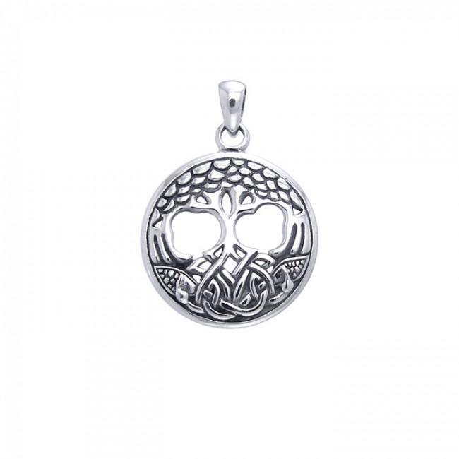 Find your solace in the Tree of Life ~ Sterling Silver Jewelry Pendant TPD3541 - Jewelry