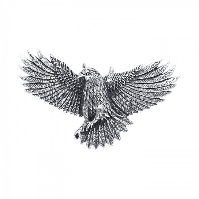 Eagle Sterling Silver Pendant by Ted Andrews TPD361 - Jewelry