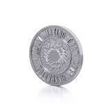Wonderful I am an Amazing Good Luck Generator Silver Small Empower Coin TPD3729 - Jewelry
