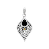 Filigree Pendant with Gemstone TPD3799 - Jewelry