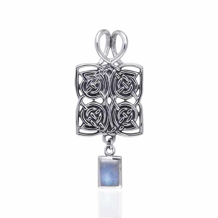 Celtic Knotwork Silver Pendant TPD380 - Jewelry