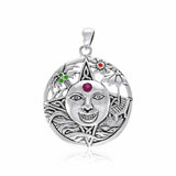 Summer Sun Sterling Silver Pendant TPD3863
