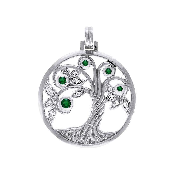 Majestic Symbolism ~ Sterling Silver Jewelry Tree of Life Jewelry Pendant TPD3876 - Jewelry