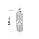 AA Recovery Silver Pendant TPD3935 - Jewelry