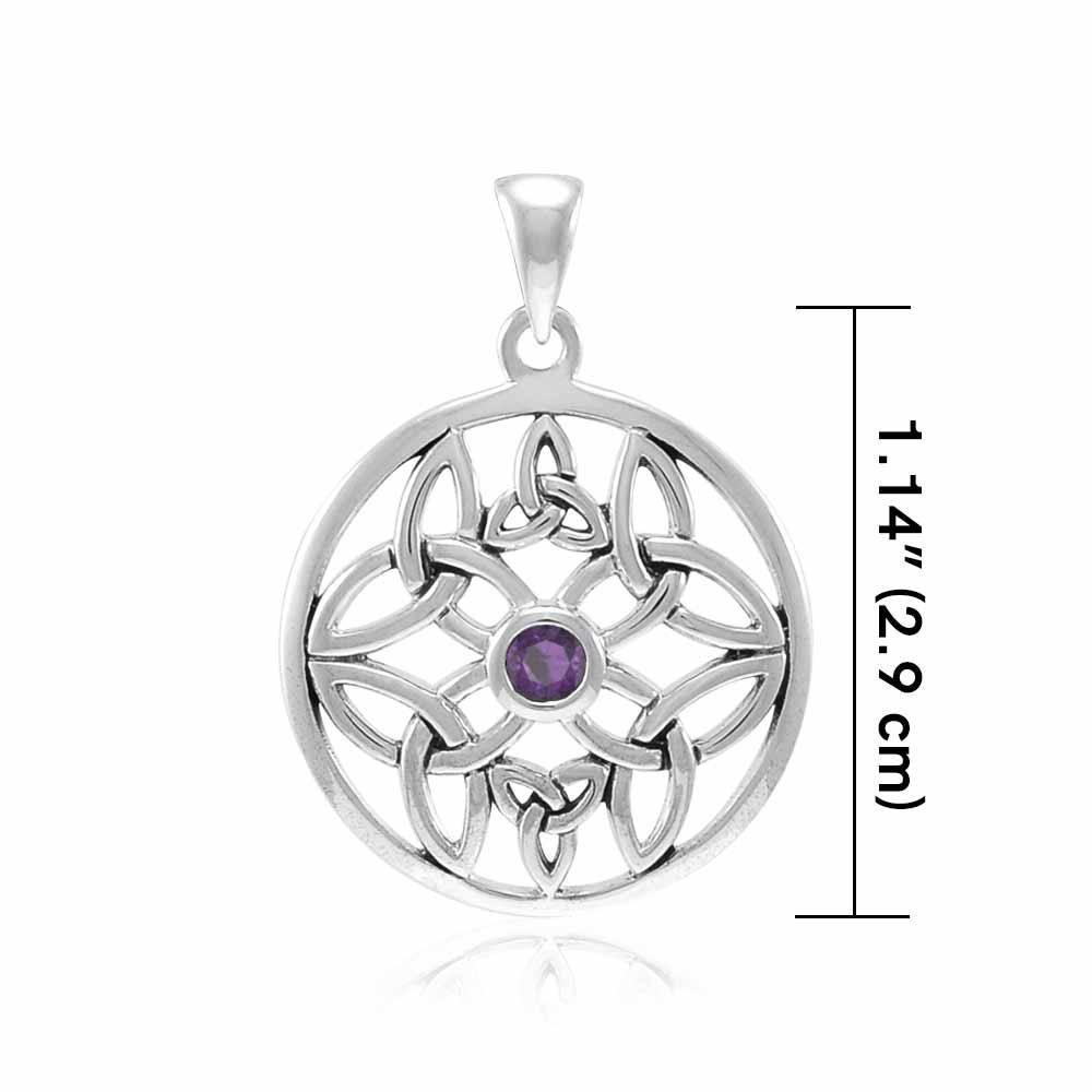 Triquetra Celtic Knot Pendant TPD3975 - Jewelry