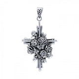 Butterfly Rose Cross TPD4032 - Jewelry