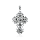 Celtic Cross Silver Pendant by Brigid Ashwood TPD4033 - Jewelry