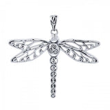 Cari Buziak Celtic Dragonfly Pendant TPD4037 - Jewelry
