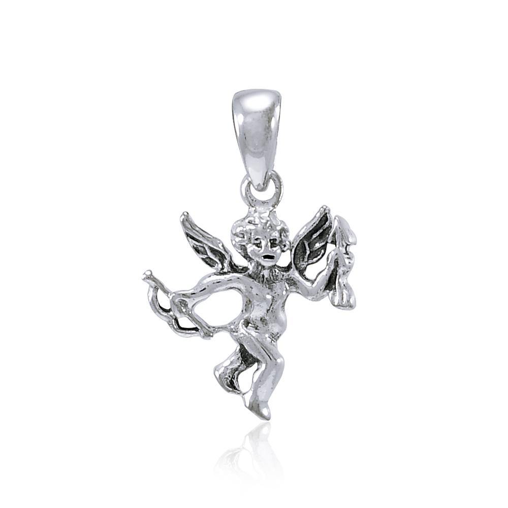 Cupid Sterling Silver Pendant TPD4094 - Jewelry