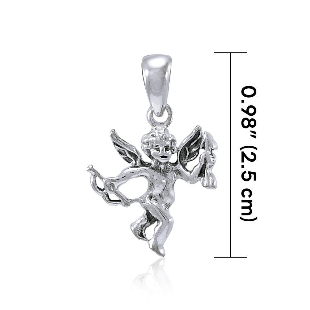 Cupid Sterling Silver Pendant TPD4094 - Jewelry