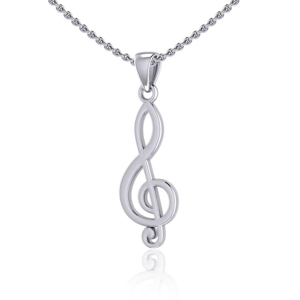Music G clef Symbol TPD4115 - Jewelry