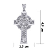 Celtic Cross Silver Pendant TPD4132