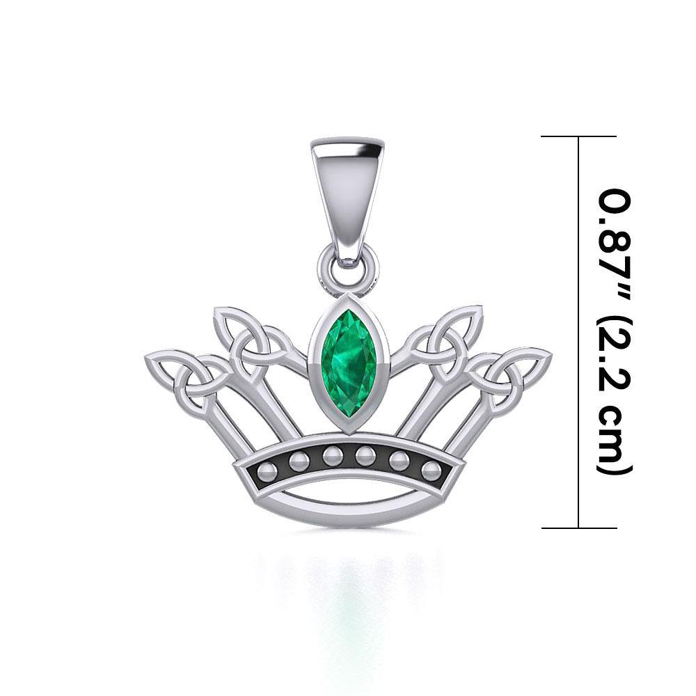Triquetra Crown Pendant TPD4165 - Jewelry