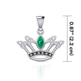 Triquetra Crown Pendant TPD4165 - Jewelry