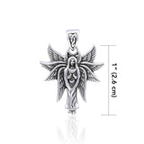 Wing Angel Sterling Silver Pendant TPD4276 - Jewelry