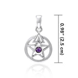 Centered energy in a The Star ~ Sterling Silver Jewelry Pendant TPD4296 - Jewelry