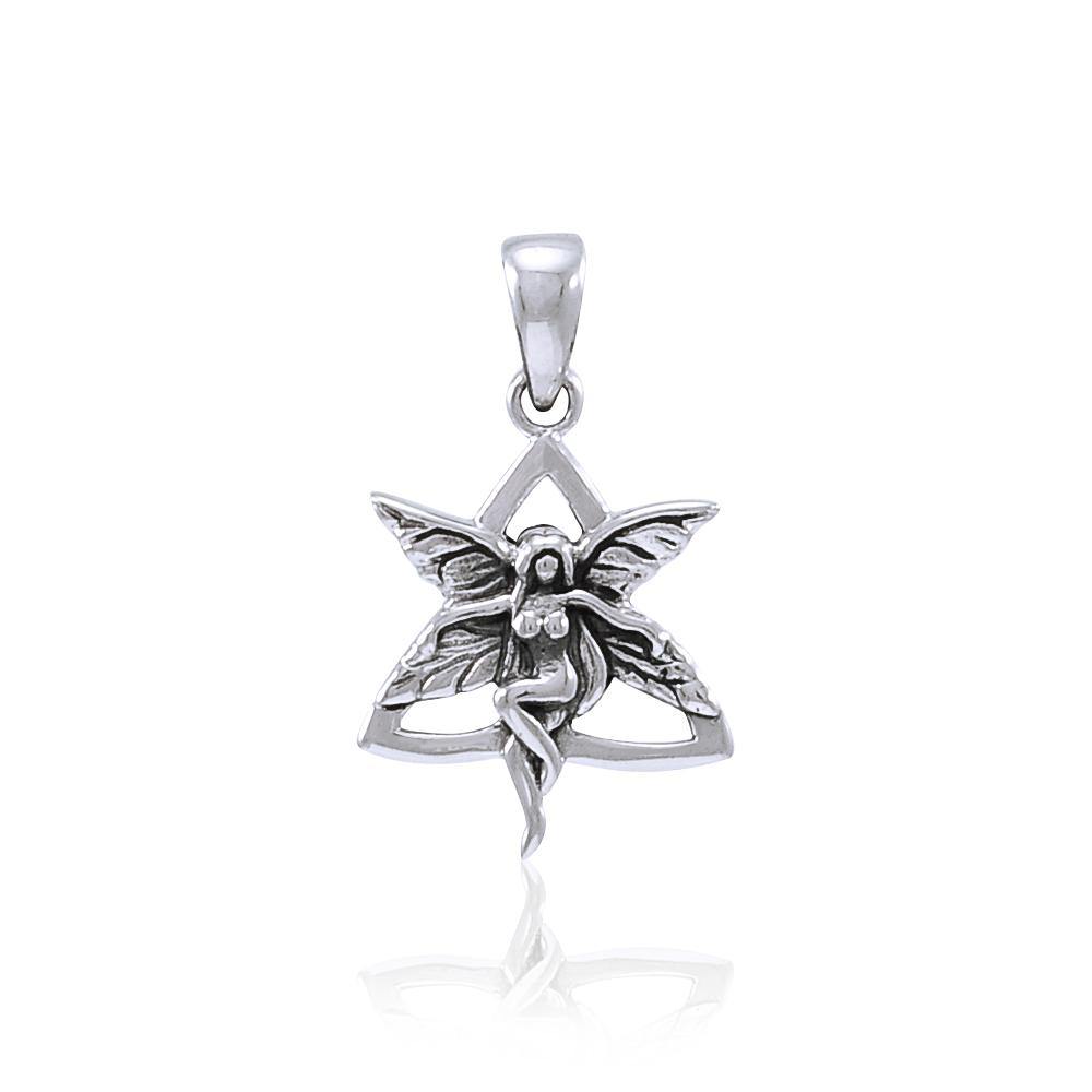 Trinity Fairy Silver Pendant TPD4312 - Jewelry
