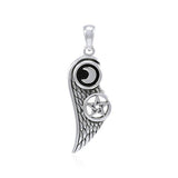 Wing with Moon and Star TPD4313 - Jewelry