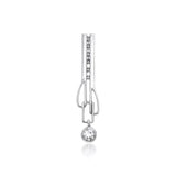 Contemporary Design Silver Pendant TPD433 - Jewelry