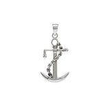 Anchor Sterling Silver Pendant TPD4416