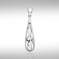Art Deco Silver Pendant TPD444 - Jewelry