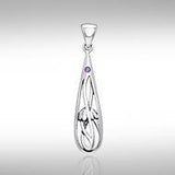 Art Deco Silver Pendant TPD444 - Jewelry