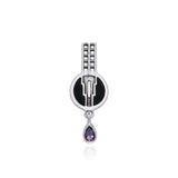 Contemporary Design Silver Pendant TPD446