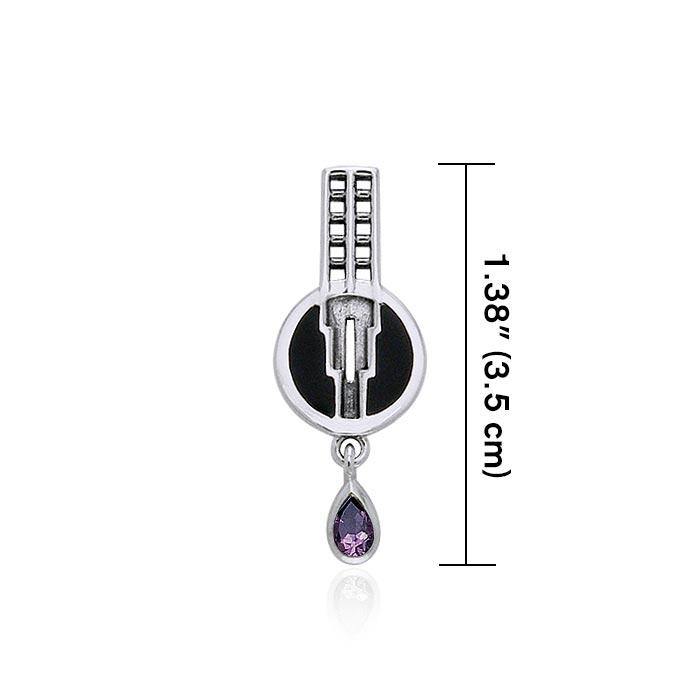 Contemporary Design Silver Pendant TPD446 - Jewelry