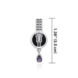 Contemporary Design Silver Pendant TPD446 - Jewelry