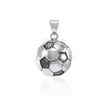Soccer Silver Pendant TPD4465 - Jewelry