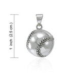 Baseball Silver Pendant TPD4467 - Jewelry