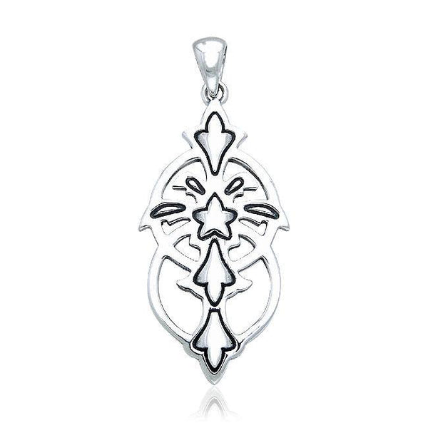Brigid Ashwood Protector of Sion Silver Celtic Pendant TPD448
