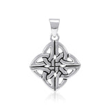 Celtic Trinity Quaternary Knot Pendant TPD4636