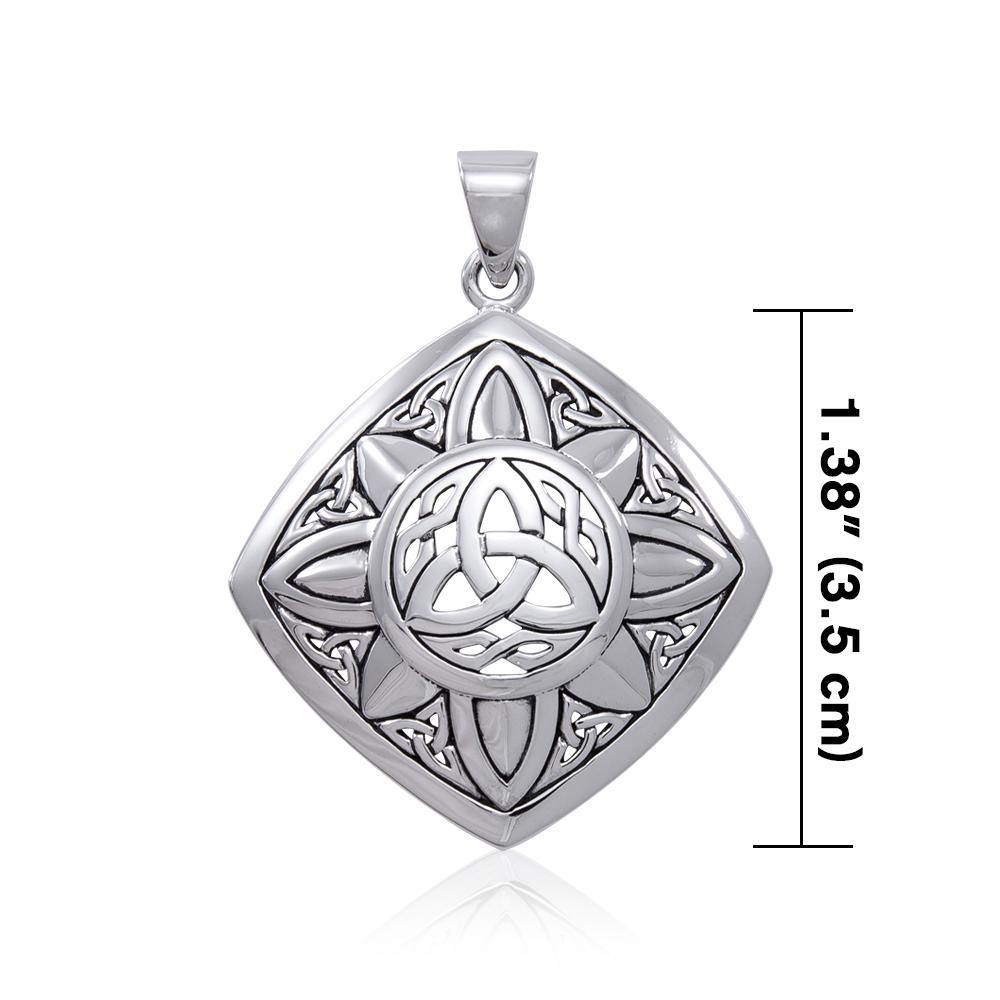 Celtic Trinity Knot Sun Pendant TPD4685 - Jewelry