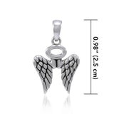 Angel Wings Halo Pendant TPD4702 - Jewelry