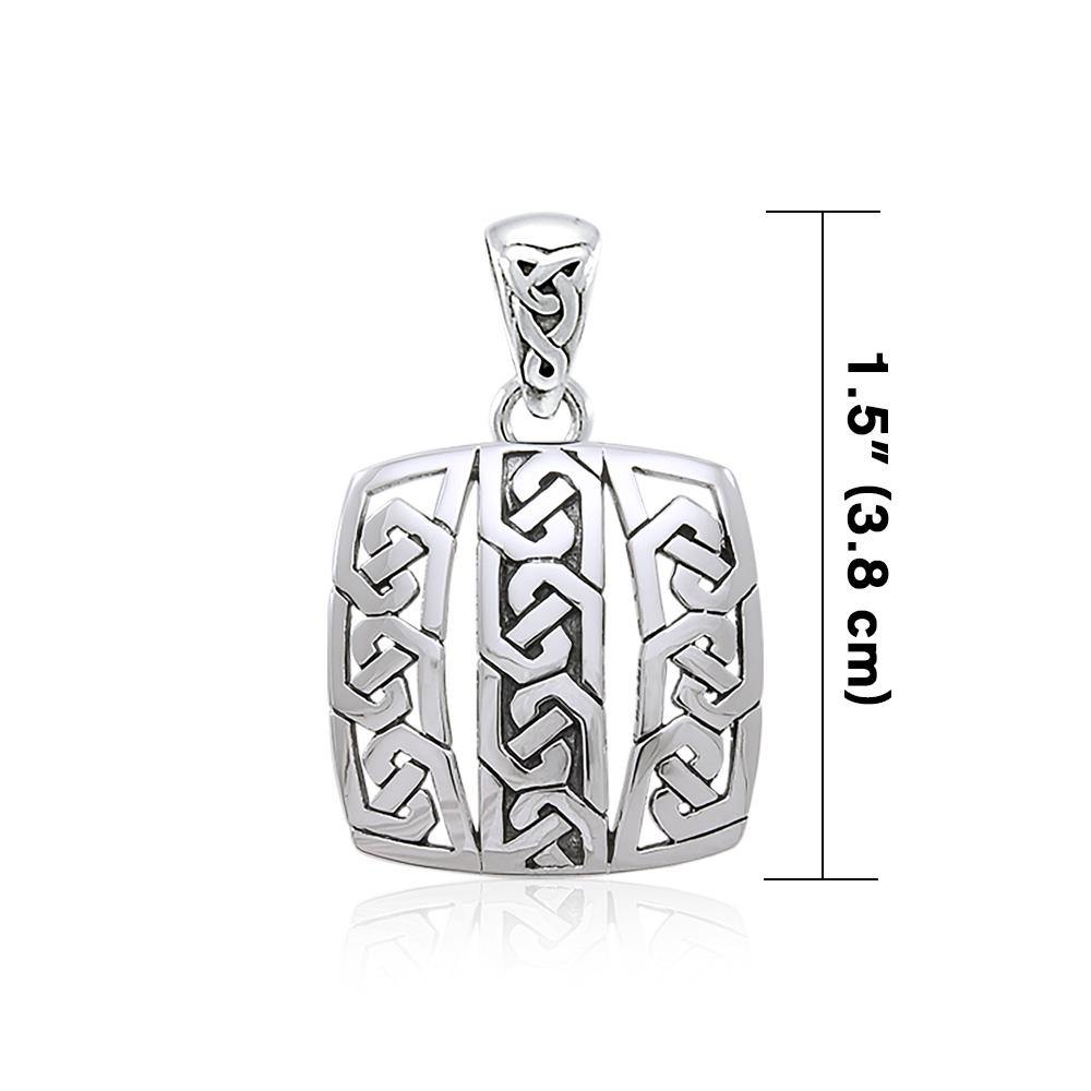Celtic Knots Sterling Silver Pendant TPD4716 - Jewelry