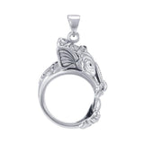 Om Ganesh Silver Pendant TPD4861 - Jewelry