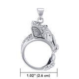Om Ganesh Silver Pendant TPD4861 - Jewelry